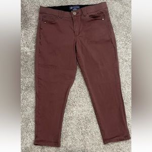 Democracy Women’s Skinny Stretch Purple Jeans Size 12P